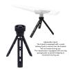 Mini Satellite Tripod Set Compact Aluminum Alloy Satellite Tripod with Knobs Non Slip Foam Pads Easy to Fold Design for Travel Ranking Camping Yards Living Rooms view 3