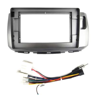 AYYDXRK 9 Inch 2 Din Android Head Unit Car Radio Frame Kit Compatible with Alza 2009-2017 Auto Stereo Dash Fascia Trim Bezel Faceplate Install Mount Kit(Fascia and Cable)