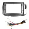 AYYDXRK 9 Inch 2 Din Android Head Unit Car Radio Frame Kit Compatible with Alza 2009-2017 Auto Stereo Dash Fascia Trim Bezel Faceplate Install Mount Kit(Fascia and Cable) view 1