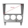 AYYDXRK 9 Inch Custom Fit Car Radio Fascia Panel Compatible with Impreza WRX 2002-2007 Auto Stereo Upgrade Installation Kit Install Mount Kit(Fascia,9 inch) view 2