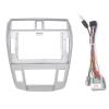 AYYDXRK 9/10 Inch Car Radio Fascia Compatible with City 2008-2014 Auto Stereo Install Dash Refit Panel Frame Kit Bezel Trim Install Mount Kit(Auto AC and Cable,10.1 inch) view 1