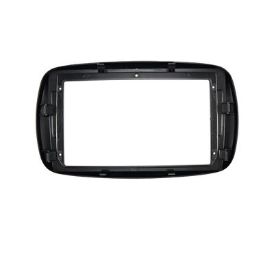AYYDXRK 9 Inch 2 Din Android Head Unit Car Radio Frame Kit Compatible with Smart Fortwo 2015-2017 Auto Stereo Dash Fascia Trim Bezel Install Mount Kit