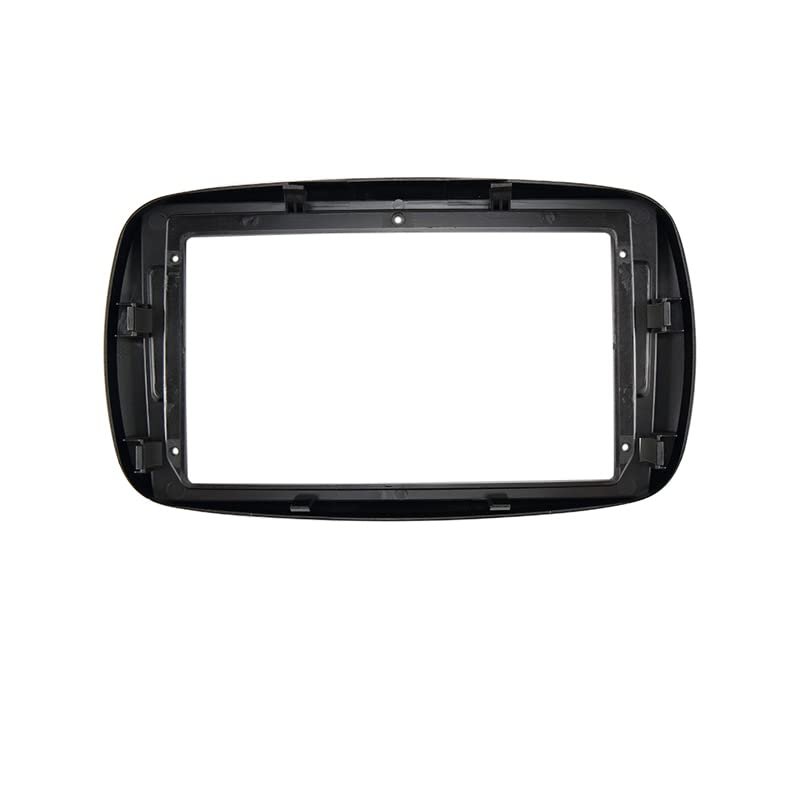 AYYDXRK 9 Inch 2 Din Android Head Unit Car Radio Frame Kit Compatible with Smart Fortwo 2015-2017 Auto Stereo Dash Fascia Trim Bezel Install Mount Kit