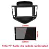 AYYDXRK 9" 2 Din Car Radio Dash Panel Fascia Compatible with Cruze 2009+ Auto Stereo Refit Mounting Bezel Faceplate Center Console Holder Install Mount Kit(9 inch) view 3