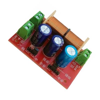 400W Speakers Frequency Divider with Adjustable Trebles and Bass for Optimals Sound Large Capacity Reasonable Design