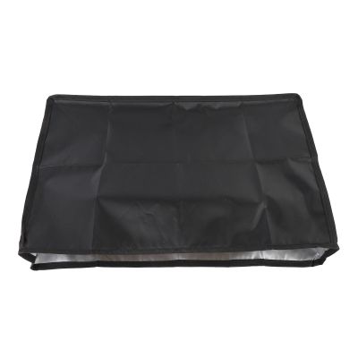 Computer Monitor Dust Cover, Universal Computer Screen Protective Sleeve for LCD Panels, HD Panels, and TV Screens, 420D Oxford Cloth Silver Coated Rain Proof Computer Dust Cover