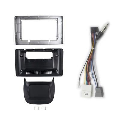 AYYDXRK 2 Din Car Radio Fascia Compatible with Sentra 2001-2006 Auto Stereo Audio Player DVD Panel Dash Kit Frame Center Console Holder Install Mount Kit(Fascia and Cable,10.1 inch)
