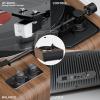 All in One Vinyl Record Player,Bluetooth Turntable Built in 4 Stereo Speakers Phono Preamp,High Fidelity Turntables for Vinyl Records with Magnetic Cartridge AT-3600L,2-Speed,33/45RPM,USB PC Recording view 3