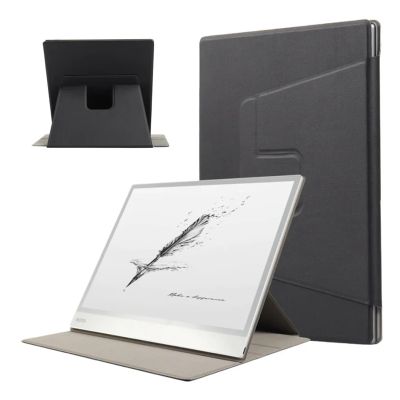 AJUSIBZR Cover Compatible with Boox Note Max 13.3" Case Magnetic Adsorption eBook 360 Degree Rotation Stand Funda Auto Sleep/Wake