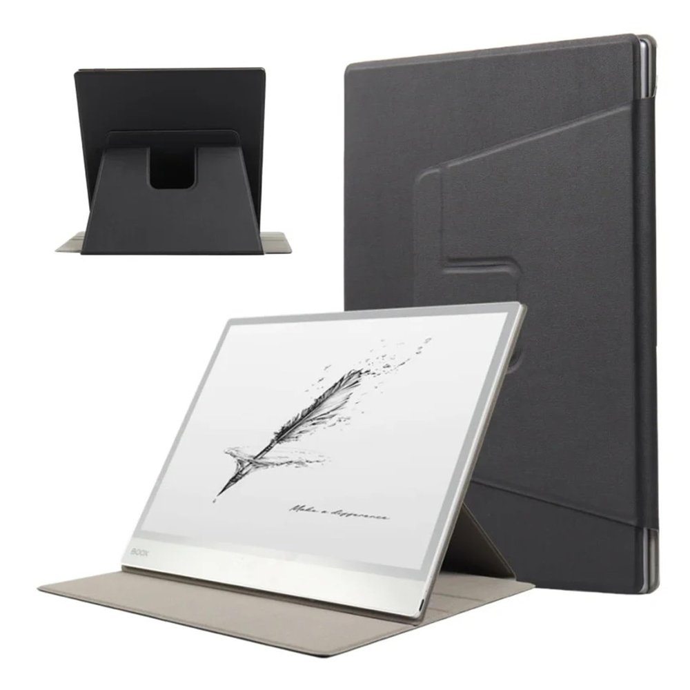 AJUSIBZR Cover Compatible with Boox Note Max 13.3" Case Magnetic Adsorption eBook 360 Degree Rotation Stand Funda Auto Sleep/Wake