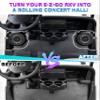 POKIAUTO Speaker Enclosures Pods for E-Z-Go RXV 2008+, Front Under Dash Kick Loudspeaker Mount Brackets Holders for EZGo RXV Accessories(2PCS, Support 6.5" Speakers) view 3