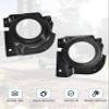 POKIAUTO Speaker Enclosures Pods for E-Z-Go RXV 2008+, Front Under Dash Kick Loudspeaker Mount Brackets Holders for EZGo RXV Accessories(2PCS, Support 6.5" Speakers) view 4