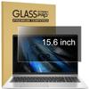 15.6" Privacy Screen Protector | 9H Tempered Glass with Anti-Blue Light & Anti-Glare | Universal Fit for HP, Dell, ASUS, Samsung, Lenovo, Acer, MSI 16:9 Laptops (Wide-Angle Privacy + Eye Comfort) view 1