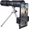 8-12monocularTelescopeforSmartphoneTelescopeforKids4K10-300X40mmSuperTelephotoZoomMonocularTelescope,Waterproof,Dusproof,Shockproof,MetalTripod(MedClipA) view 3