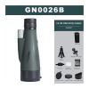 12-36X60MonocularBirdWatchingTelescopeHDZoomMonocularTelescopeSpottingScopeForBirdWatching,huntingAndOutravel(GN0026BlackSet)(GN0026GreenSet) view 2