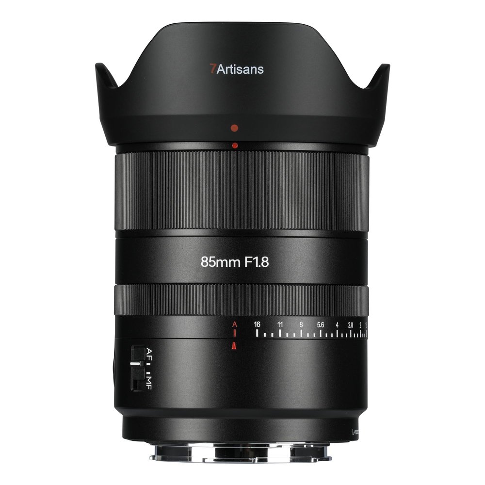 7artisans AF 85mm F1.8 Full Frame Camera Lens STM Auto Manual Focus for L Mount,Large Aperture,Face/Eye Auto Focus,for Portraiture/Street Photography/Humanistic Subjects