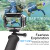 FitStill 196FT/60M Underwater Waterproof Case with Magnetic Quick Release Interface Compatible with DJI Osmo Action 5 Pro Action 4 Action 3,Protective Cover Invisible Diving Action Shell Accessory Kit view 4