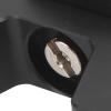 15mm Aluminium Alloy DSLR Camera Basic Handle, Single Shoulder Rail Connector with Hole Clamp, Anti Skid Rubber Pad, CNC Integral, Universal Fit for 15mm Rails view 2