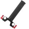 15mm Aluminium Alloy DSLR Camera Basic Handle, Single Shoulder Rail Connector with Hole Clamp, Anti Skid Rubber Pad, CNC Integral, Universal Fit for 15mm Rails view 4