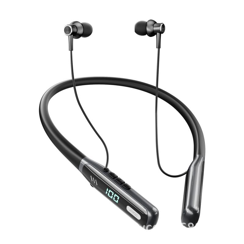 Bluetooth Neckband Headphones Wireless Bluetooth 5.4 Earphones with 54H Playtime,Sports Waterproof Ear Buds with Bilateral Stereo,Noise Cancelling with Mic for Phone Laptop PC TV Running Workout