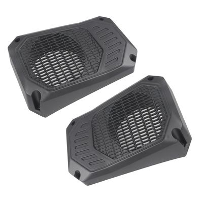 CPOWACE Pair Under Dash Speaker Pods Compatible with Polaris Ranger XP 1000/Crew XP 1000/1000/1000 XP 2018-2024 Accessories,for 5" Speakers with 4 Brackets