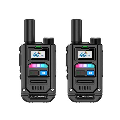 JIUZHOUTONG Nationwide Lifetime Free Fast Handheld Radio Unlimited Range, Walkie Talkie Long Distance 5000 Miles, Zinc Alloy Housing, PTT One-Touch Intercom for Home, Logistics, Outdoor(2 Pack)