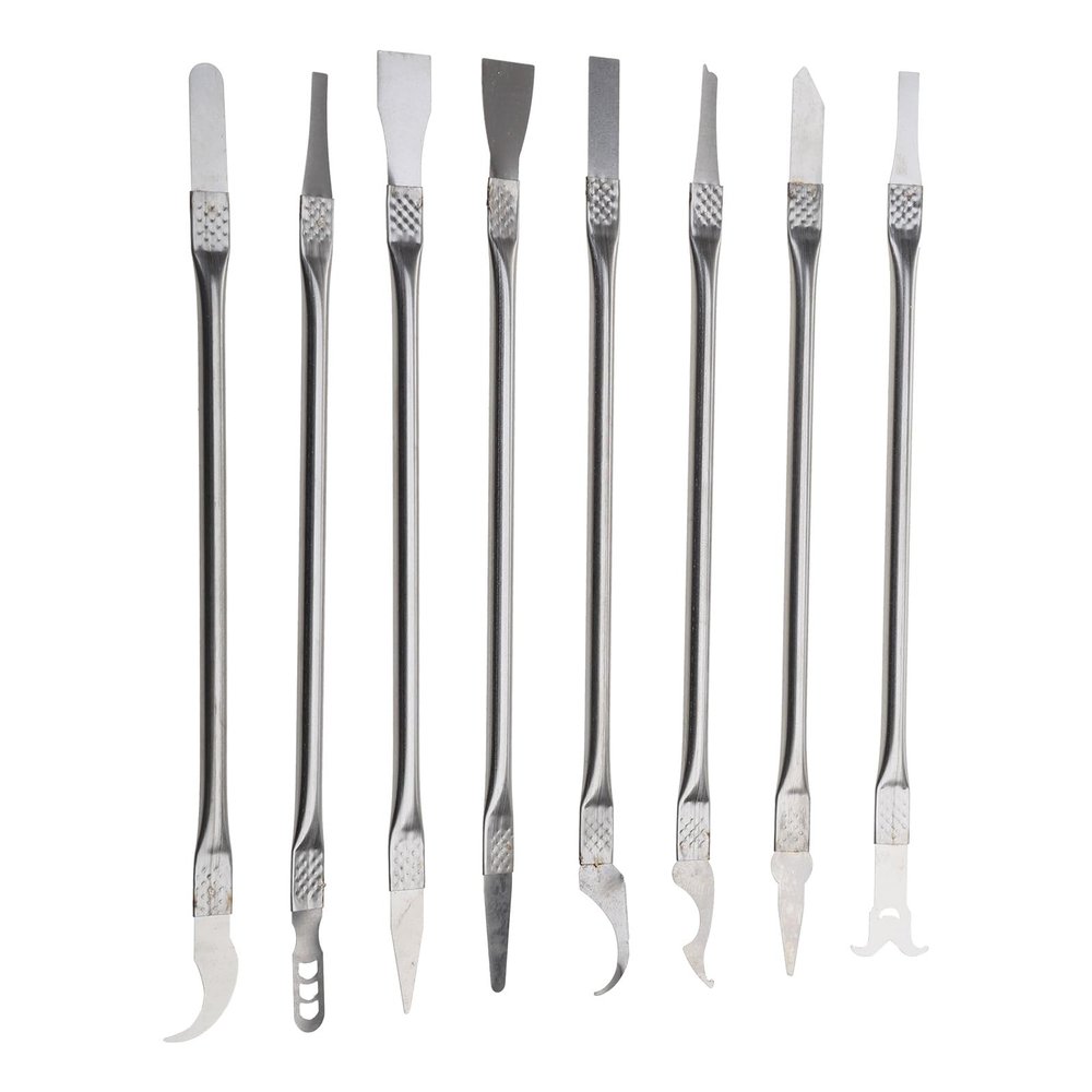 BOLOUY 8Pcs Professional Electronics Opening Pry Tool Repair High Hardness CPU for for Computer IC Chip Repairing
