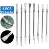 BOLOUY 8Pcs Professional Electronics Opening Pry Tool Repair High Hardness CPU for for Computer IC Chip Repairing view 4
