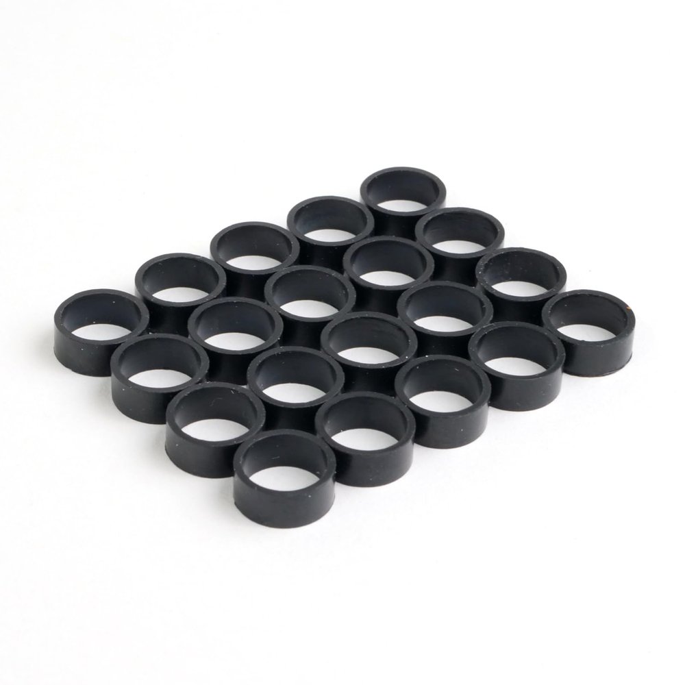 20-Pack BNC Male RF Connector Waterproof Rubber Seal Rings  Dustproof & Moisture Protection Gaskets for Improved Signal Stability