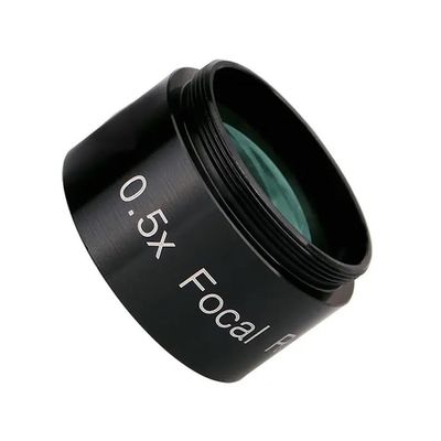 0.5X Focal Reducer Lens M28.5x0.6 Fully Multi-Coated Green Film for Telescope 1.25" Astronomical Telescope Accessories