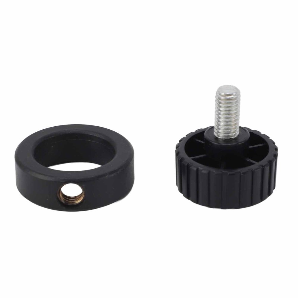 Baxnore KP 025 Microscope Fix Hoop, Aluminum Alloy Stereo Microscope Fix Holder, Stereo Microscope Limit Holder, Microscope Mounting Hoop for Microscope