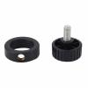 Baxnore KP 025 Microscope Fix Hoop, Aluminum Alloy Stereo Microscope Fix Holder, Stereo Microscope Limit Holder, Microscope Mounting Hoop for Microscope view 1