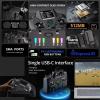 HTLNUZD Radiomaster GX12 3D Digital CNC Hall Gimbal Dual-Band Antenna Gemini XROSSBAND ExpressLRS Radio Controller ELRS Model 2 view 2