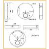 6 Position Filter Wheel for Telescope, 1" Eyepiece Aluminum Alloy Filter Wheel, with Sunshade Cover, Allowing You to Image Without Any Reflections or Stray Light view 4