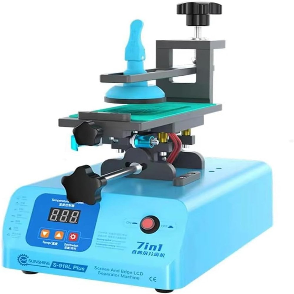 360 Rotatable Screen Heating Separator, Mobile Phone Screen Removal Machine, Mobile Phone Repair Tool With Strong Suction Cups, Fast Heat Plate Touch Screen Removal Tool
