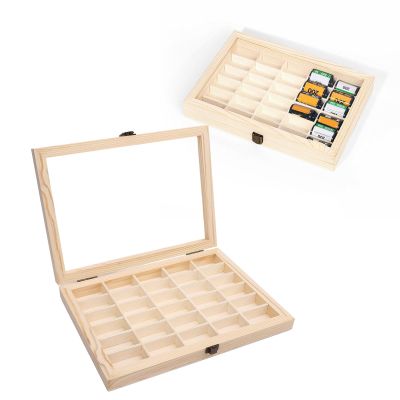 135 Film Case, Solid Wood Display Case for 30 Rolls of 35mm Films, 35mm Film Storage Box Yours