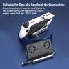 Docking Station for Steam Deck/ROG Ally, 10-in-1 Steam Deck Dock, Dual Cooling Fan, 5 USB Ports, PD100W Charging and 1000Mbps Ethernet, HDMI 2.0 4K@60Hz view 2