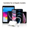 biaze Lightning to HDMI Adapter 1080P 60Hz with Power Delivery - HD Video Converter for iPhone 14/13/12/11 Pro Max/X/8/7, iPad Pro/Air/Mini(Lightning to HDMI Adapter) view 3