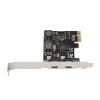 BOLOUY 2-Port USB 3.1 (10Gbps) PCIe Card PCIExpress to Host Controller Card PCIe Adapter view 4