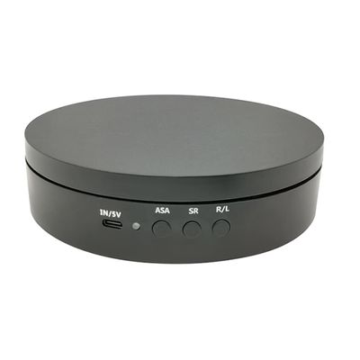 BOLOUY Turntable Electric Rotating Turntable 3 Speeds 360 Degree Motorized Turntable Display Stand Photography Video Shooting Props