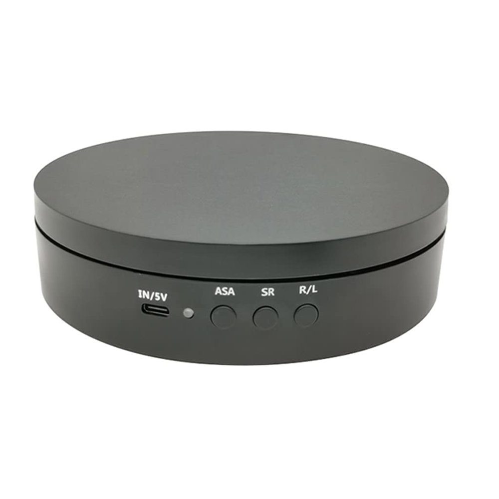 BOLOUY Turntable Electric Rotating Turntable 3 Speeds 360 Degree Motorized Turntable Display Stand Photography Video Shooting Props