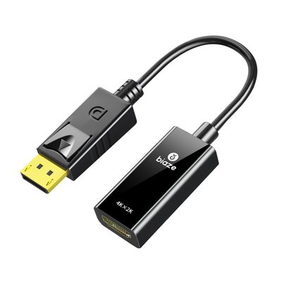 biaze DisplayPort to HDMI Adapter for MacBook Pro/Air - Supports External GPU and Dual Display, HD Converter for Apple Laptops to TV/Projector/Screen, (DisplayPort to HDMI Adapter)