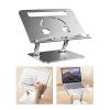BOLOUY Desktop Reading Rack Aluminum Alloy Laptop Holder Student Bookshelf Tablet Notebook Bracket view 2