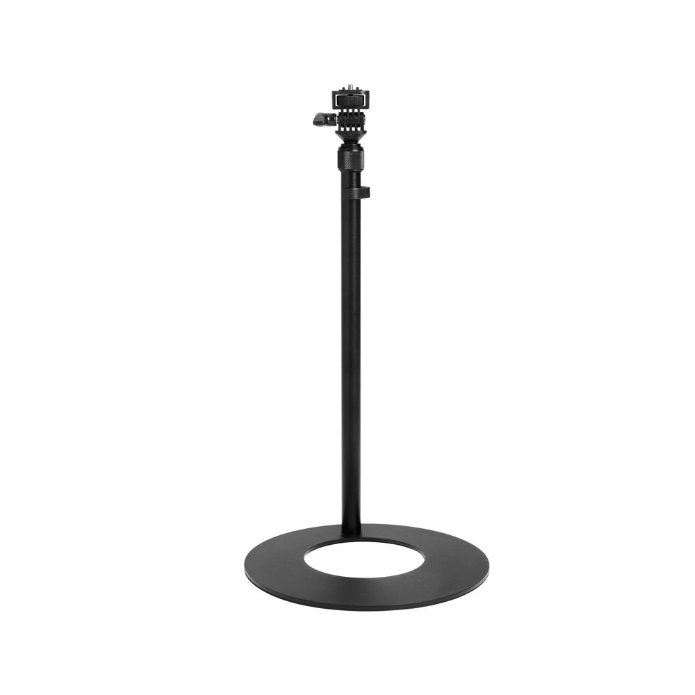 amaran Desk Stand,Height-Adjustable, Aluminum Desktop Stand for amaran Verge &Other 1/4-20in Gear (Black)