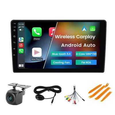 Radio for Chevy Silverado GMC Sierra 1999-2002 2GB RAM 64GB ROM, Biorunn 9 Inch Touchscreen Stereo Head Unit Wireless Car-Play Android Auto Blue-Tooth GPS Navi WiFi FM SWC RDS Blue-Tooth WiFi