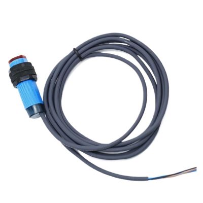 ZOZ03Y0 M18 Transparent Glass Detection Photocell Diffuse Reflect Feedback Photoelectric Sensor Proximity Switch Motion Detector(PM18S-RM3N)