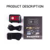 Action Camera, 1080P HD Outdoor Sport Cam with Night Vision, Head-Mounted Helmet DVR for Video Recording, Includes 32GB Memory Card view 3