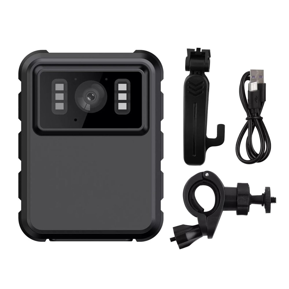 2K HD Body Camera Wearable Camcorder with Night Vision, Mini Body Camera for Home, Outdoor, Cycling