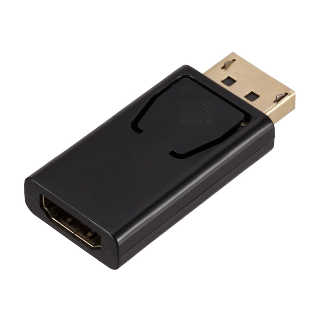 4K 1080P DisplayPort to HDMI-Compatible Adapter DP Male to Female HDMI-Compatible Video Audio Cable Compatible with The PC TV Projector(1080P)