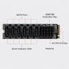 POENVFPO M.2 Adapter Card, M.2 to The ASM1166 PCIe Adapter Card for Extension Card for Computer Accessories view 2